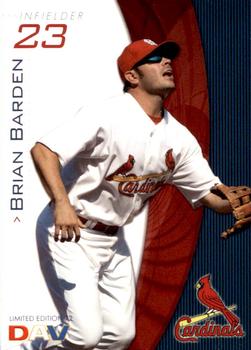 2009 DAV Major League #72 Brian Barden Front