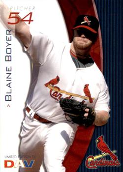 2009 DAV Major League #74 Blaine Boyer Front