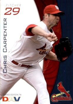 2009 DAV Major League #74 Chris Carpenter Front