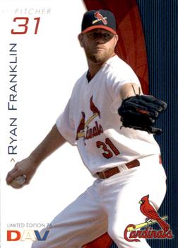 2009 DAV Major League #76 Ryan Franklin Front