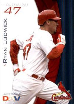 2009 DAV Major League #83 Ryan Ludwick Front
