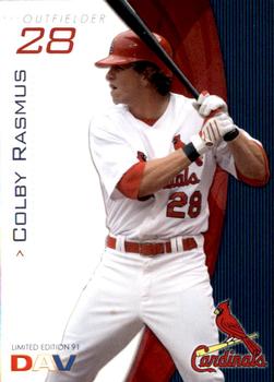 2009 DAV Major League #91 Colby Rasmus Front