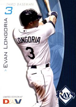 2009 DAV Major League #47 Evan Longoria Front