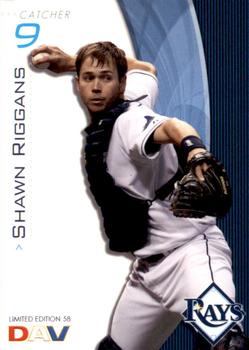 2009 DAV Major League #58 Shawn Riggans Front