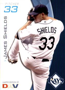 2009 DAV Major League #59 James Shields Front