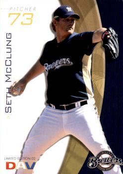 2009 DAV Major League #02 Seth McClung Front