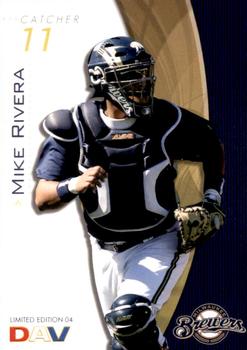 2009 DAV Major League #04 Mike Rivera Front