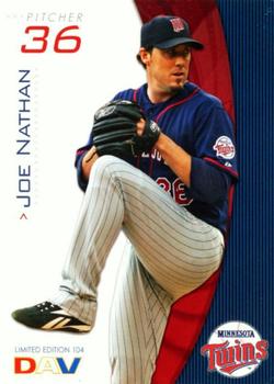 2009 DAV Major League #104 Joe Nathan Front