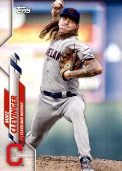 2020 Topps Cleveland Indians #CLE-3 Mike Clevinger Front
