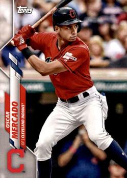 2020 Topps Cleveland Indians #CLE-7 Oscar Mercado Front