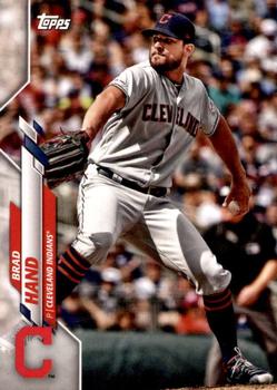 2020 Topps Cleveland Indians #CLE-8 Brad Hand Front
