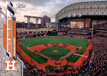 2020 Topps Houston Astros #HOU-13 Minute Maid Park Front