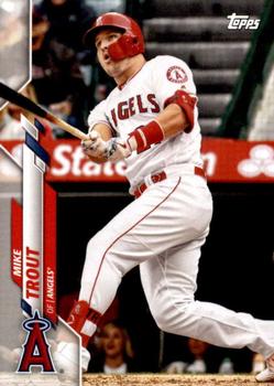 2020 Topps Los Angeles Angels #A-1 Mike Trout Front