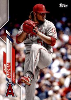 2020 Topps Los Angeles Angels #A-8 Jaime Barria Front