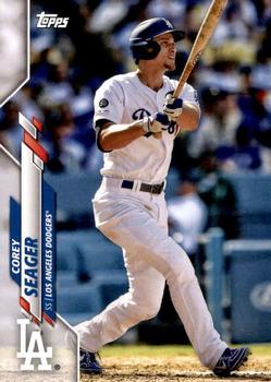 2020 Topps Los Angeles Dodgers #LAD-3 Corey Seager Front