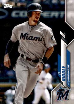 2020 Topps Miami Marlins #MIA-13 JT Riddle Front