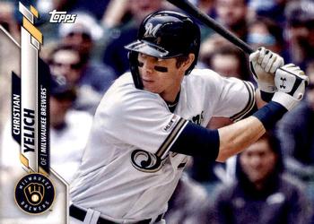 2020 Topps Milwaukee Brewers #MIL-2 Christian Yelich Front