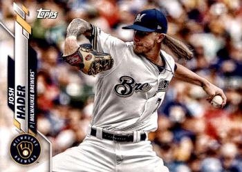 2020 Topps Milwaukee Brewers #MIL-5 Josh Hader Front