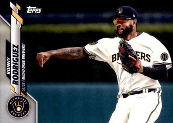 2020 Topps Milwaukee Brewers #MIL-13 Ronny Rodriguez Front