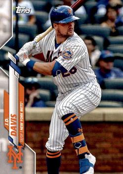 2020 Topps New York Mets #NYM-4 J.D. Davis Front