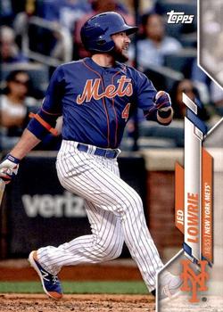 2020 Topps New York Mets #NYM-16 Jed Lowrie Front
