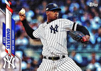 2020 Topps New York Yankees #NYY-12 Luis Severino Front