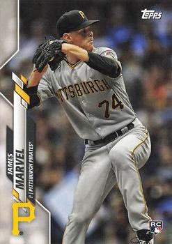2020 Topps Pittsburgh Pirates #PIT-3 James Marvel Front