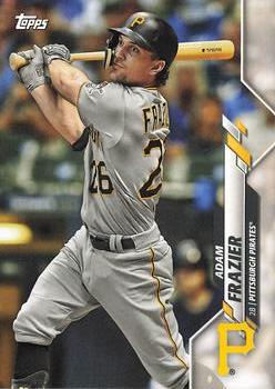 2020 Topps Pittsburgh Pirates #PIT-7 Adam Frazier Front
