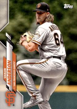 2020 Topps San Francisco Giants #SF-2 Shaun Anderson Front
