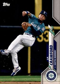 2020 Topps Seattle Mariners #SEA-10 J.P. Crawford Front