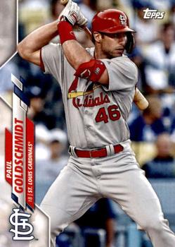 2020 Topps St. Louis Cardinals #STL-1 Paul Goldschmidt Front