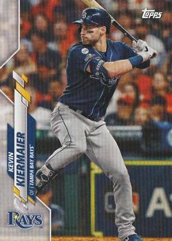 2020 Topps Tampa Bay Rays #TB-4 Kevin Kiermaier Front