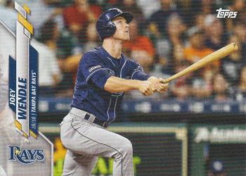 2020 Topps Tampa Bay Rays #TB-10 Joey Wendle Front