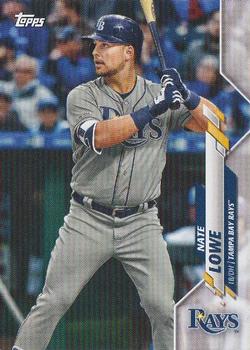 2020 Topps Tampa Bay Rays #TB-11 Nate Lowe Front