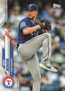 2020 Topps Texas Rangers #TEX-1 Mike Minor Front