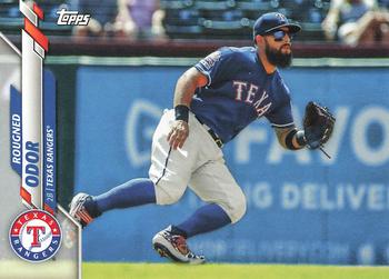 2020 Topps Texas Rangers #TEX-4 Rougned Odor Front