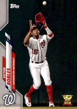 2020 Topps Washington Nationals #WAS-4 Victor Robles Front