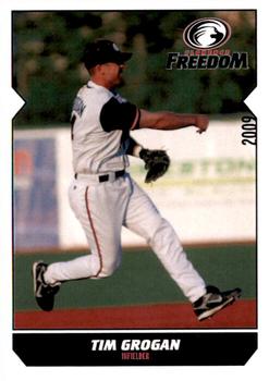 2009 Florence Freedom #NNO Tim Grogan Front