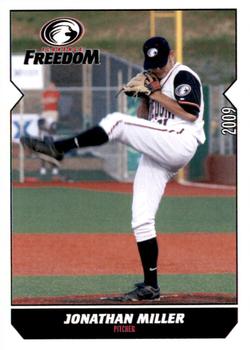 2009 Florence Freedom #NNO Jonathan Miller Front