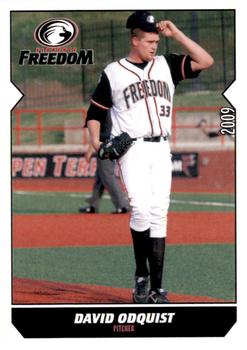 2009 Florence Freedom #NNO David Odquist Front