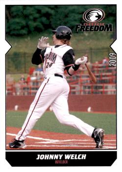 2009 Florence Freedom #NNO Johnny Welch Front