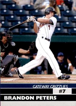 2009 Gateway Grizzlies #NNO Brandon Peters Front