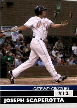 2009 Gateway Grizzlies #NNO Joseph Scaperotta Front
