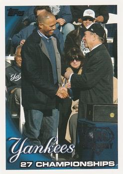 2010 Topps New York Yankees Ring Ceremony #27-1 Mariano Rivera Front