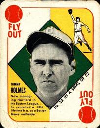1951 Topps Red Backs #52 Tommy Holmes Front