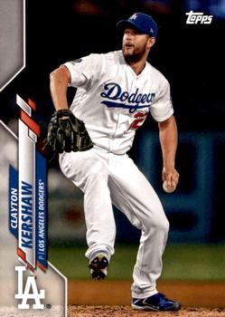 2020 Topps National League Standouts #NL-7 Clayton Kershaw Front