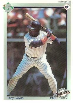 1992 High 5 Reusable Decals - Prototypes #NNO Tony Gwynn Front