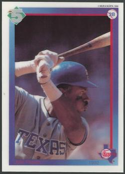 1992 High 5 Reusable Decals - Prototypes #NNO Julio Franco Front