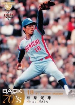 2008 BBM Back to the 70's #2 Mitsuo Inaba Front
