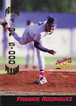 1994 Signature Rookies - Consolidated Promos #C2 Frankie Rodriguez Front